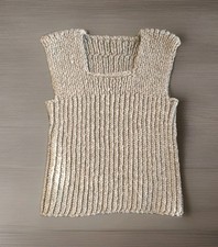 Handgestrickte Baby Weste ca