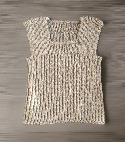 Handgestrickte baby weste - handgestrickte, ca