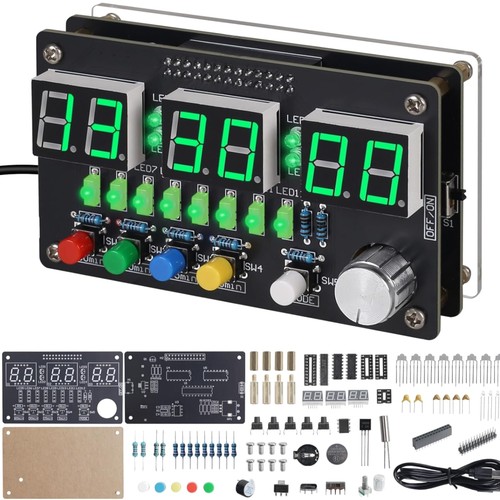 Uhr löt bausatz diy led - uhr,