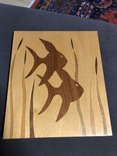 Intarsien Bild - Holzbild