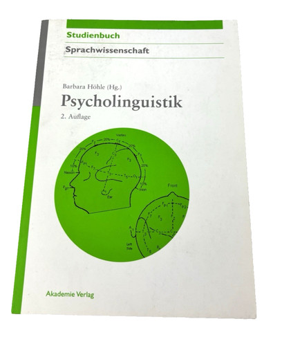 Psycholinguistik studienbuch - psycholinguistik,