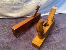 2x ALT ANTIK Selten Hobel Vintage Handhobel Holzhobel Falzhobel Nuthobel
