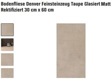 14,4 qm Bodenfliese Denver
