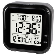 Design Funkwecker digital Akku Temperatur Lautlos Datumsanzeige USB-Kabel