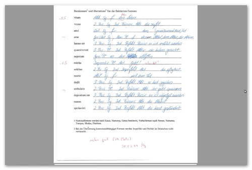 Latein cursus brevis abi - **latein,