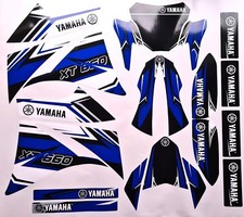 Yamaha XT660 X R 2003 - blue black Factory DEKOR DECAL KIT Aufkleber Verkleidung