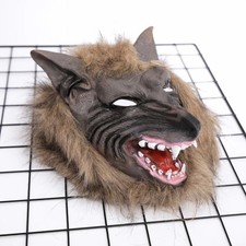 Halloween Wolf Kopf Maske