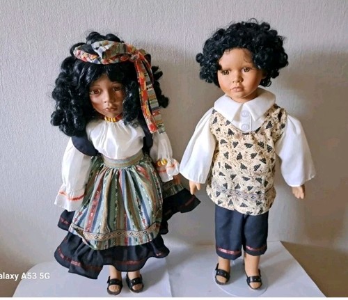 Alberon porzellanpuppen - 2x,