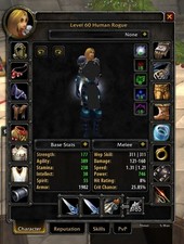 Turtle WoW Account 60 Schurke