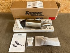 Akrapovic exhaust titanium