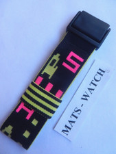 POP-SWATCH+APWBB107 NEON BLACK+STOFFBAND+NEU/NEW