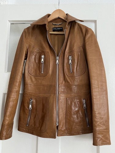 Dolce gabbana lederjacke - gabbana,