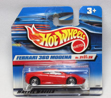 Ho4059, Hot Wheels 1998 Ferrari 360 Modena OVP ist ZU! 1:64 Short Card
