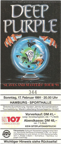 Deep purple concert 1991 - ,