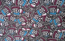 Monster High Stoff, Jersey, Nähen, Mattel