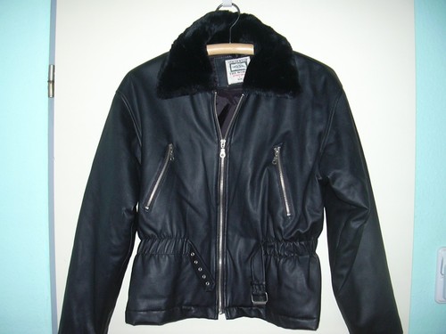 Kunstlederjacke damen biker - damen,