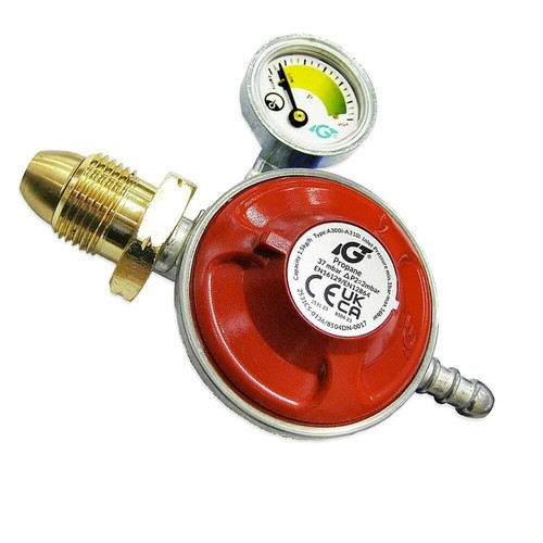 Propangasregler mit manometer - mit,