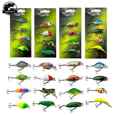 Forellen wobbler set mini - wobbler,