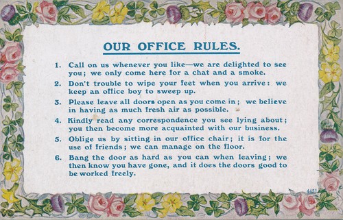 Pc67237 our office rules - office,