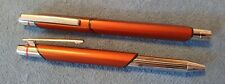 Rotring NEWTON FÜLLER Fountain Pen Kugelschreiber  Ball Point + Orange Crome SET
