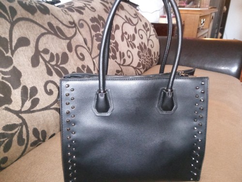 Schwarze handtasche mit - schwarze,
