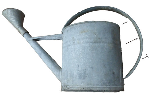 Seltene alte kanne zinkkanne - kanne,