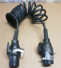 Compagnie Deutsch Elektrowendel 7 polig LKW Anhänger Auflieger Spiral Kabel /S