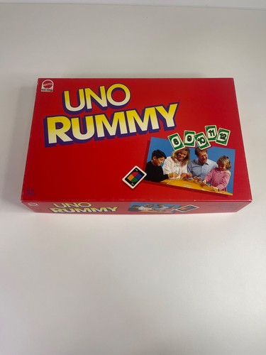 Uno rummy mattel 1993 top - uno,