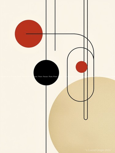Geometrisches bauhaus - geometrisches,