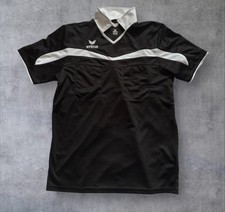 Erima Oldschool Trikot Jersey Gr M Vintage Retro Schwarz Weiß