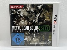 Metal Gear Solid: Snake Eater 3D Nintendo 3DS Original mit OVP und Anleitung