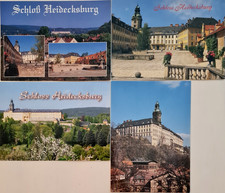 Postkarten Lot 4 x Schloss