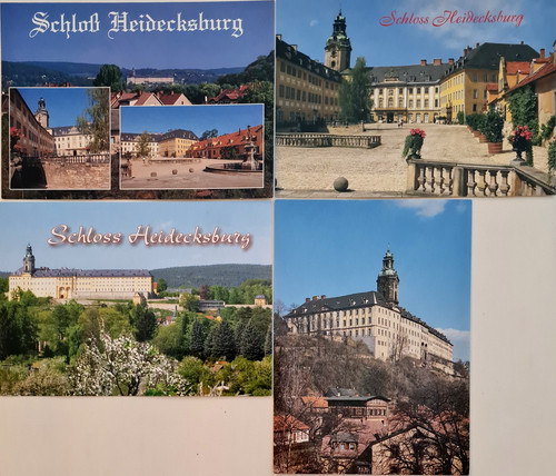 Postkarten lot schloss - postkarten,