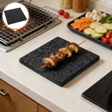  Lavastein-BBQ-Schiefer