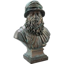 Kleine büste leonardo - leonardo, da