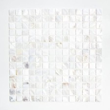 Mosaik Fliese Muschel Perlmutt