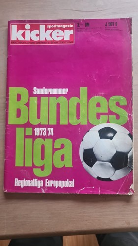 Kicker bundesliga sonderheft - bundesliga,