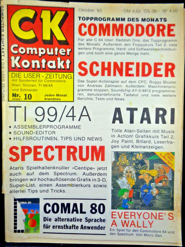 Computer kontakt ausgabe - ck,