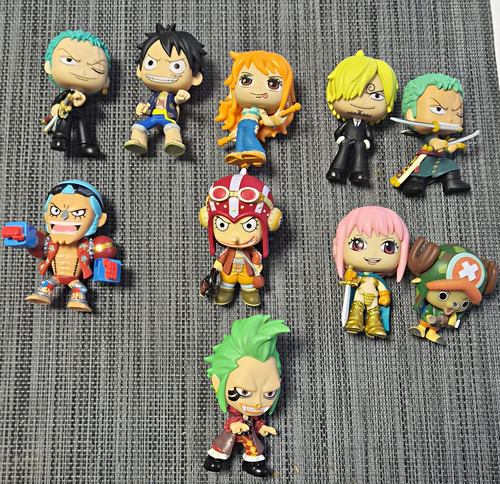 One piece figuren set - one, ruffy