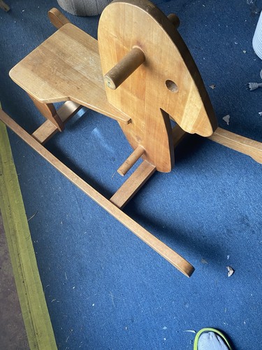 Schaukelpferd aus holz für - aus,