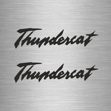 Thundercat motorcycle sticker