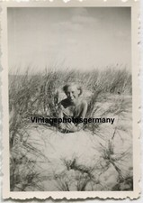 Z1019 Foto 50er Jahre hübsche Frau Bademode Halb - Nackt Bikini Nice