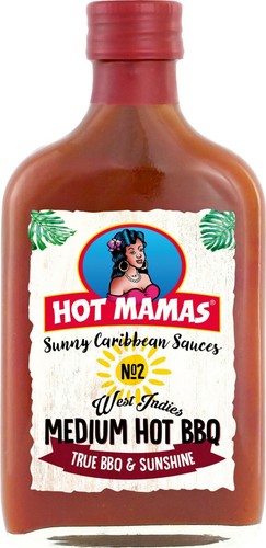 Hotmamas bbq sauce no2 195ml - hotmamas,
