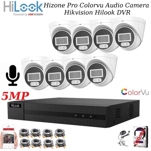 Hikvision 5mp colorvu - 5mp, dvr