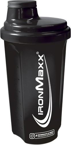 Eiweiß shaker 700ml schwarz - eiweiß,