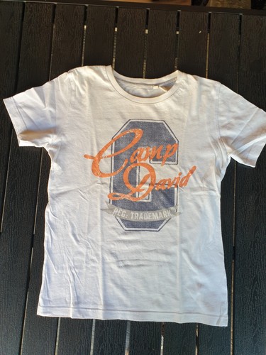 Shirt weiß camp david jungs - camp,