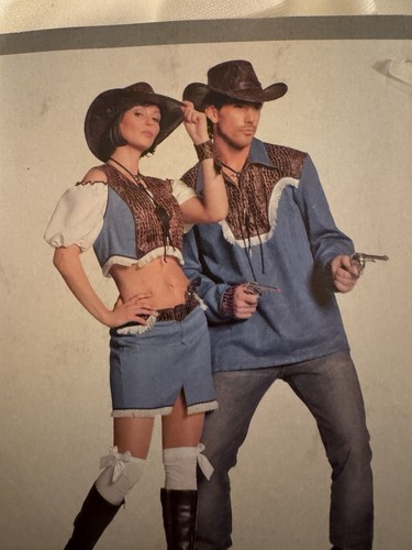 Cowgirls western kostüm - western,