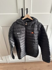 ellesse Herren Jacke LOMBARDY - Steppjacke, wattiert, Kapuze, Zipper, Logo, u...
