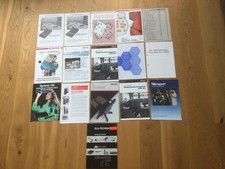 Alte Prospekte Kataloge