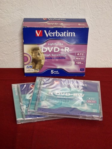Verbatim lightscribe dvd - 5, dvd+